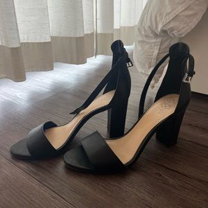 Vince Camuto Black Block Heels